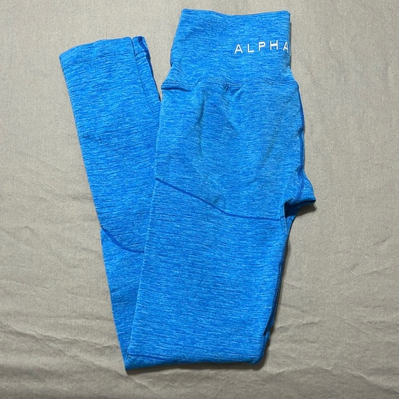 Alphalete Blue Leggings - Picture 2 of 2